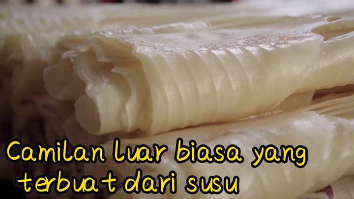 Camilan luar biasa yang terbuat dari susu