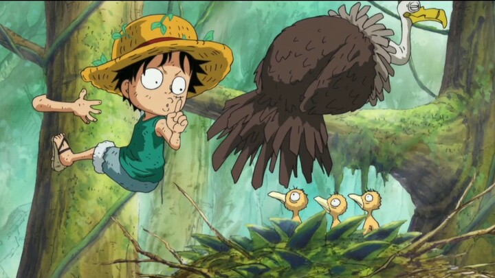 [One Piece] Luffy was cute when he was a kid!