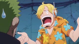 Sanji: Anh quên mất mình đã xuống biển vì không tìm được đường về làng à anh bạn?