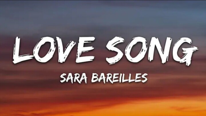 Sara Bareilles - Love Song (Lyrics video edit) #15yearsofonedirection