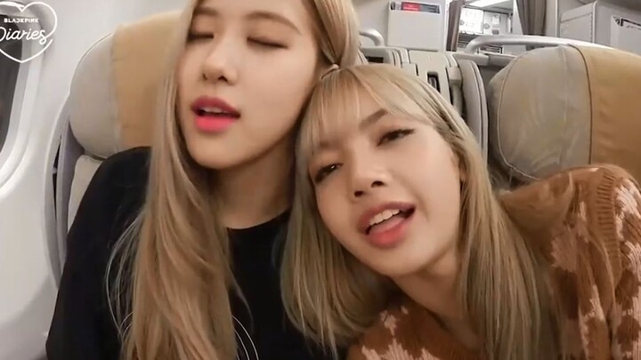 ROSÉ真的爱lisa，CHAELISA是真的，这对cp太好啃了