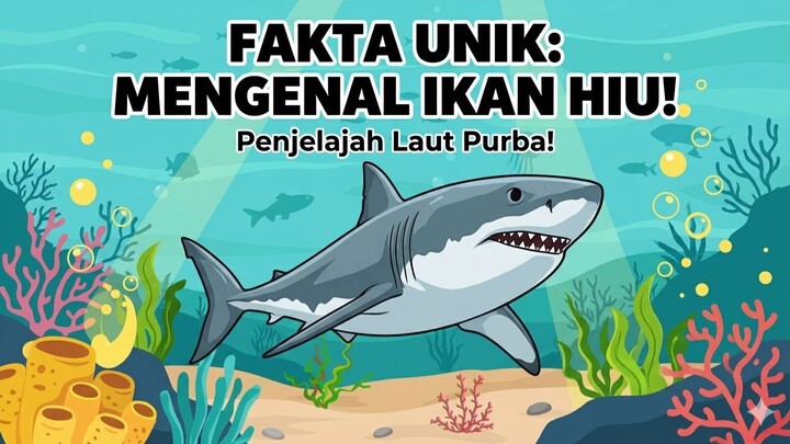 Mengenai Ikan Hiu si Penjelajah Laut!
