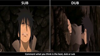 Naruto SUB VS DUB