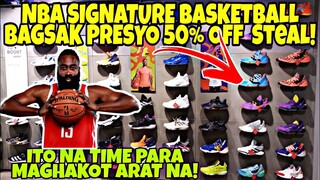 NAGSIBAGSAKAN ANG PRESYO KALAHATI NALANG SA BASKETBALL SHOES HARDEN,D.O.N,DAME6&7, STEPBACK 50% OFF!