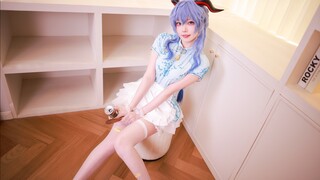 甘雨中华娘，勇闯二次元健身操