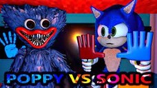 NEW Poppy Playtime VS SONIC! Steve Vs Huggy Wuggy Minecraft Animation Monster Movie Story