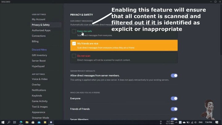 How to Enable Parental Controls in Discord