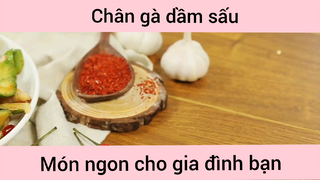 Chân gà dầm sấu
