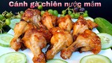 cách làm CÁNH GÀ TỎI CHIÊN NƯỚC MẮM thơm ngon - Hữu Quốc món ngon dễ làm