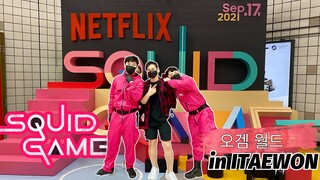 [4K] Squid Game | Squid Game in Itaewon | Short Seoul Walk in Itaewon Station | #squidgame #netflix