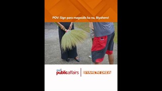 Sign para magwalis ka na, Biyahero | Biyahe Ni Drew