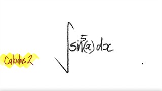 trig integral ∫sin^5(x) dx