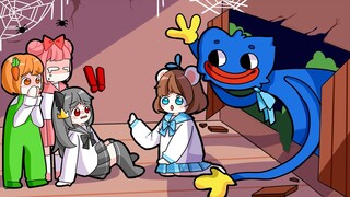 Mèo Simmy Thoát Khỏi Poppy PlayTime - Búp Bê Huggy Trong Minecraft