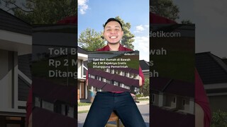 Beli RUMAH pajaknya GRATIS?! Kamu mau beli rumah ga?? #shorts