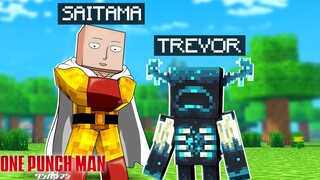 Minecraft - Who's Your Family? WARDEN FOI ADOTADO PELO SAITAMA ! ONE PUNCH MAN