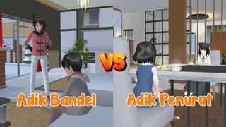 ADIK BANDEL VS ADIK PENURUT - SAKURA SCHOOL SIMULATOR