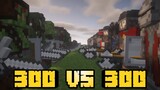 Minecraft 300 Empire VS 300 Orc