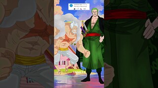 Who is strongest || Adult Luffy vs Adult Zoro #shorts #onepiece