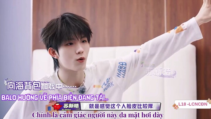 (Vietsub) "Thiếu niên hướng về phía biển"| TOP mang theo những gì?