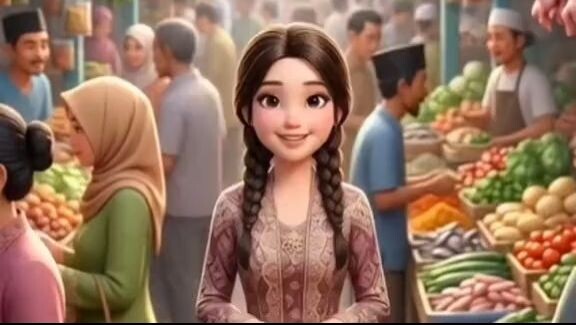 Halo kenalin ini karakter baru adek aku dia tinggal di desa kampung halaman