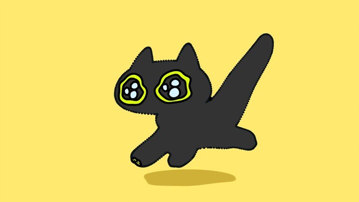 Kucing mencari jalan → Kucing tersesat | Animasi kecil 2D-rendering