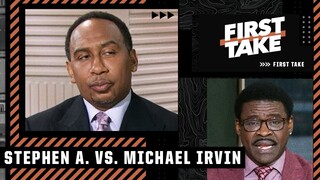 Michael Irvin asks Stephen A. to join the Cowboys' bandwagon after beating the Vikings | First Take