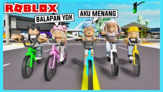 Aku Dan Adiku Menang Balapan Sepeda Di Roblox Brookhaven ft @Shasyaalala