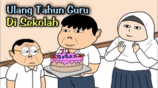 Ulang Tahun Guru di Sekolah - Animasi Doracimin