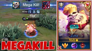 BEST ZUKA Hóa Điên Tàn Sát Team Bạn Lụm Ngay MEGAKILL Rank Cao Thủ 30 Sao Đầu Mùa