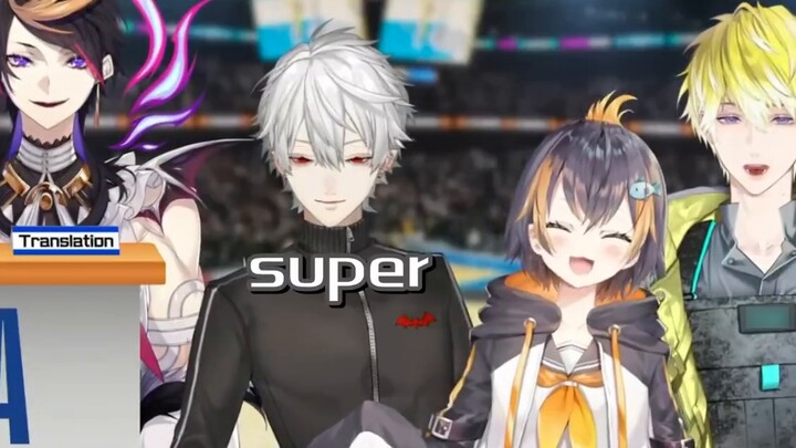 [Short-term] Kuzuya shows off his strong English and Shu is very obedient [NBA collaboration/Rainbow