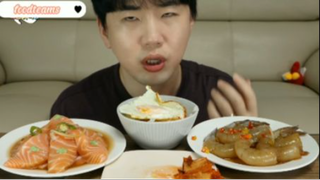 Làm bữa đồ sống ăn chơi phần 7 #mukbang