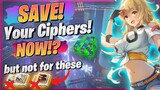 WAIT...SAVE your CIPHERS for 2.3 or 2.4?! Tower of Fantasy ( Savings )