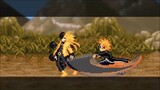 Naruto vs Ichigo (Naruto VS Bleach): Sprite Animation