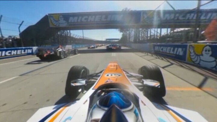 Salvador Duran Onboard Start at Long Beach | 2016 Long Beach E-Prix