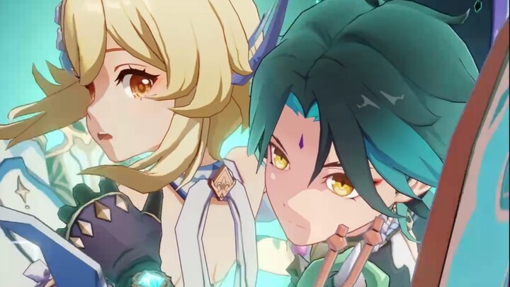 [เกม] #Genshin Impact# เซียวช่วยชีวิตลูมิน