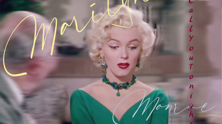 【Marilyn Monroe】Ia melangkah ke dalam semilir angin malam, bergerak dengan anggun—saat itulah aku ba