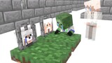 Monster School : Homeless Baby Zombie And Poor Dog - Sad Story  - Minecraft Animation