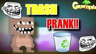 Growtopia Trash Prank (GoneWrong)