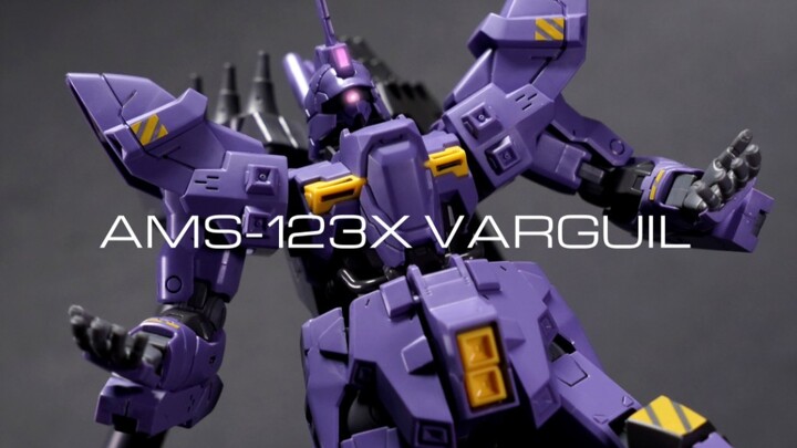 残月之前奏丨 万代拼装 HGUC PB网限 AMS-123X VARGUIL 瓦基尔/巴尔基尔 机动战士高达MOON