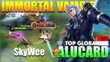 SkyWee Aggressive Rotation! Alucard Perfect Gameplay! | Top Global Alucard Gameplay By SkyWee ~ MLBB