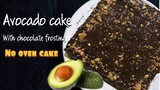 HOW TO MAKE AVOCADO CAKE | NO BAKE | Viv Quinto
