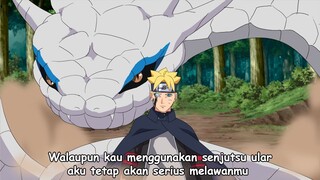 Boruto Two Blue Vortex Chapter 3 - Boruto Kedatangan Musuh Pengguna Senjutsu Ular - Part 9