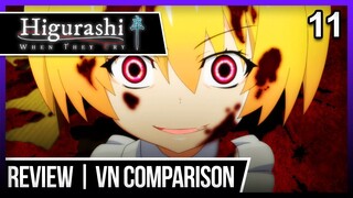 Higurashi Sotsu: Episode 11 | Review, Theories & VN Comparison! - The Reveal of Keiichi's Death