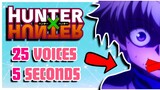 Anime Quiz | Ultimate Hunter X Hunter Character Voice Quiz