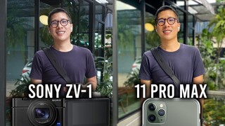 เปรียบเทียบ SONY ZV-1 กับ iPhone 11 PRO MAX เห็นความต่างหรือไม่ ? | KEM LIFE