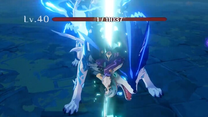 [Genshin Impact] Xiao No-Damage Pile-Up Against Northwind Wolves