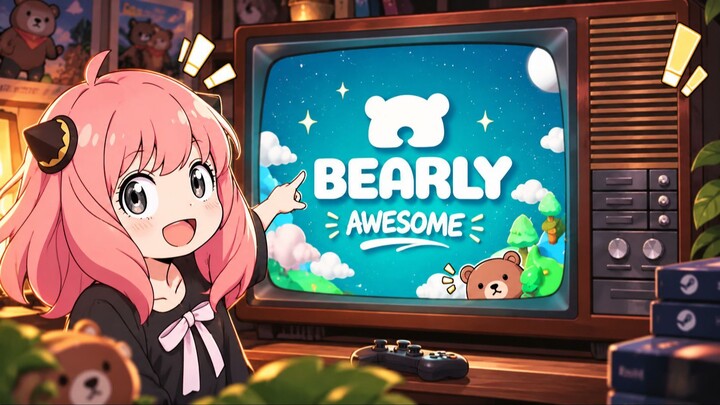 🎮🐻 ANIME MEETS BEARLY AWESOME?! This Game Is Too Cute! ✨