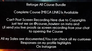 Reforge All Course Bundle Course Download
