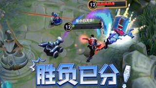 Little White Dragon vs. God's Punishment! Two eras of national server crazy iron SOLO competition! F