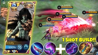 ARLOTT USERS, You Must Try This SUPER BROKEN ITEM FOR ONESHOT | ARLOTT NEW ONE SHOT BUILD! -MLBB